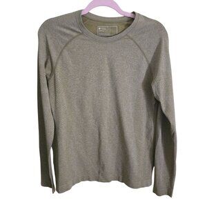 FIGS Salta Long Sleeve Underscrub Pale Olive Medical Workwear Size L